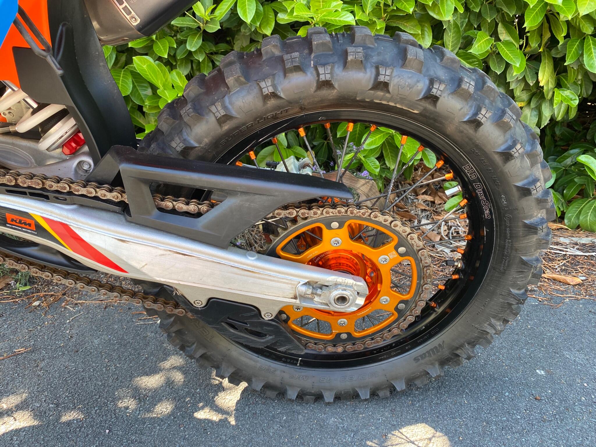 SOLD 2025 74 Reg KTM 350 SIX DAYS X-Ring